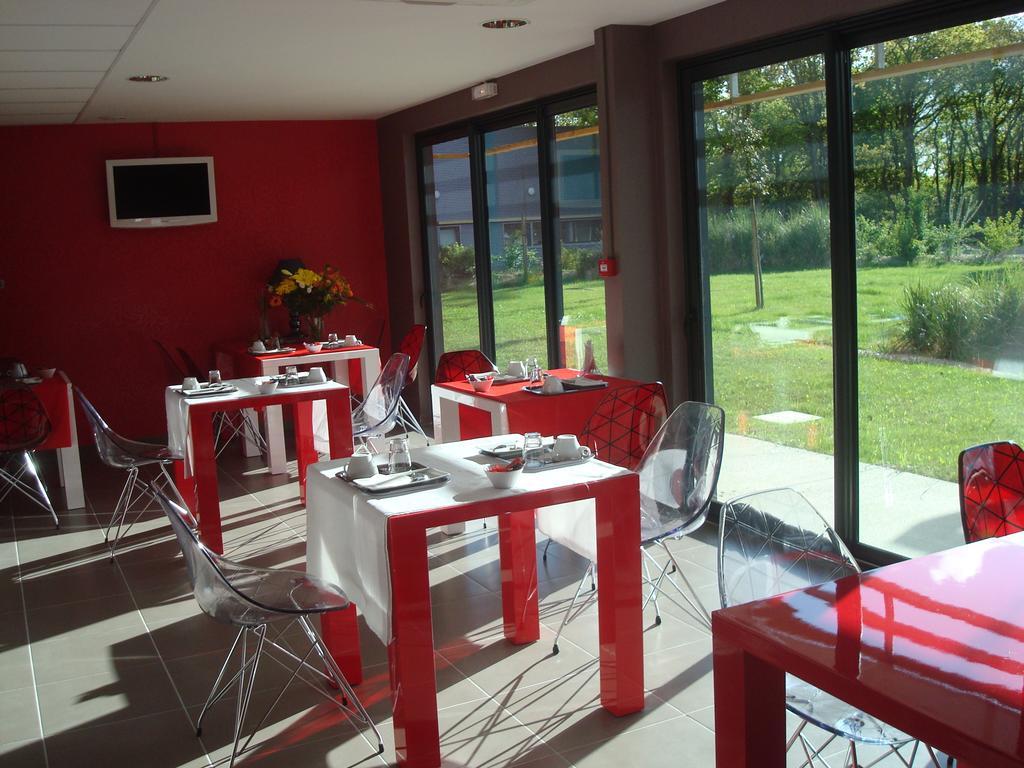 The Originals City, Hotel Anaiade, Saint-Nazaire Pornichet Restaurang bild